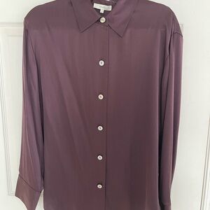 NWT beautiful Vince silk blouse.